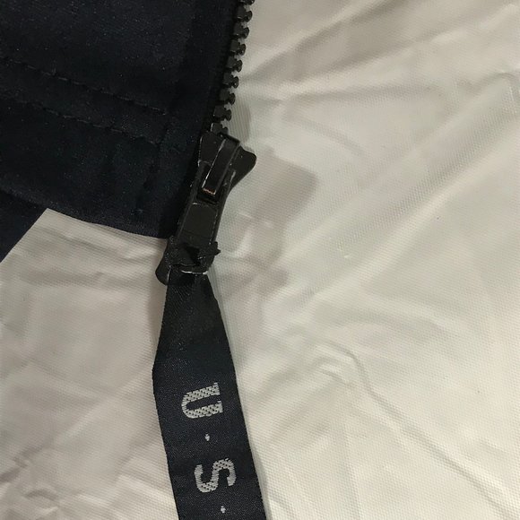 USA Olympics Men's Full Zip Up Navy Blue Jacket - Picture 4 of 6